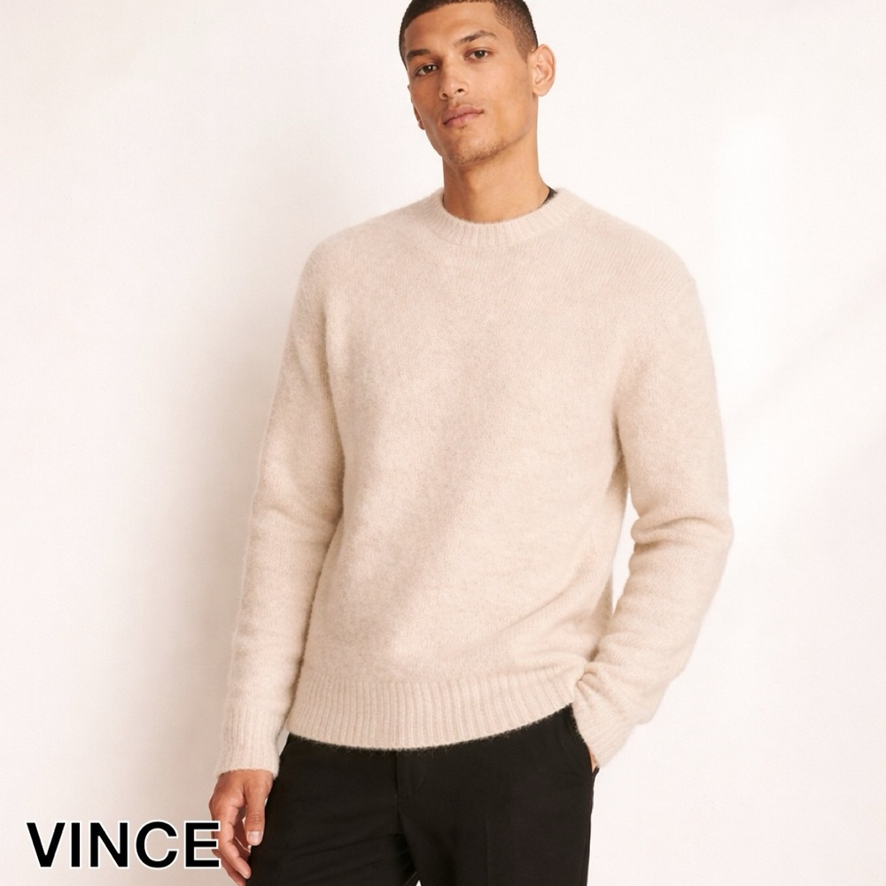 Vince Alpaca-Blend Crewneck Sweater – Size S/P – NWT